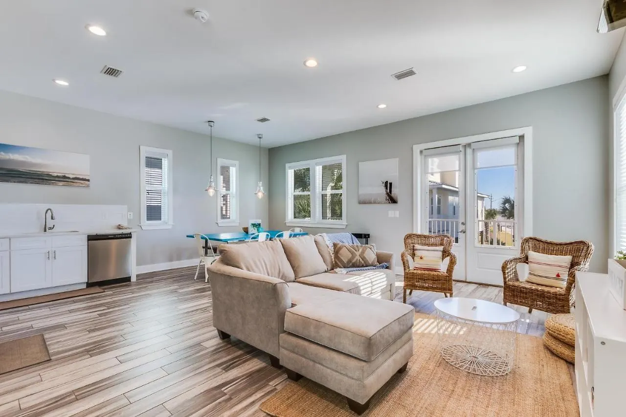 Modern 3 Bedroom With Community Pool And Directly Across The Street From The Beach!