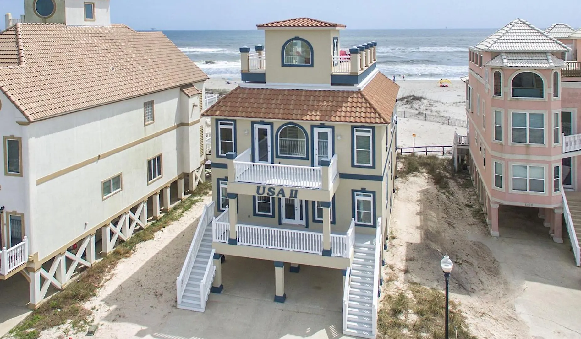Holiday home Usa 2 - Private Beachfront In Dunes Subdivision *