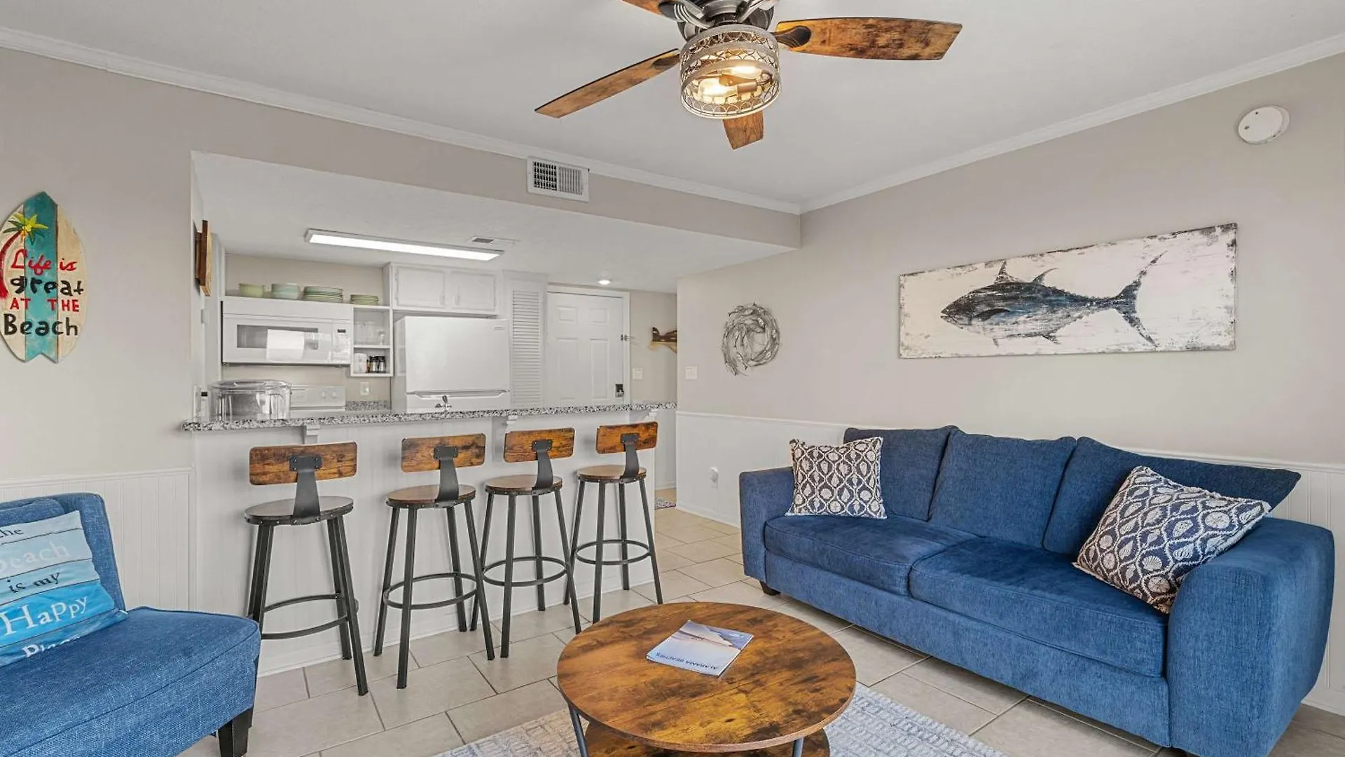 Beachfront - 2 Bedrooms - Big Screen Tv * Gulf Shores